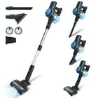 Cordless Vacuum Cleaner,whall 22000pa 5 in 1 Cordless Stick Vacuum Cleaner,250W Brushless Motor,up to 53 Mins Runtime,Lightweight Handheld Vacuum for Home Hard Floor Carpet Pet Hair,Red & Gray Cordless Vacuum Cleaner,whall 22000pa 5 in 1 Cordless Stick Vacuum Cleaner,250W Brushless Motor,up to 53 Mins Runtime,Lightweight Handheld Vacuum for Home Hard Floor Carpet Pet Hair,Red & Gray